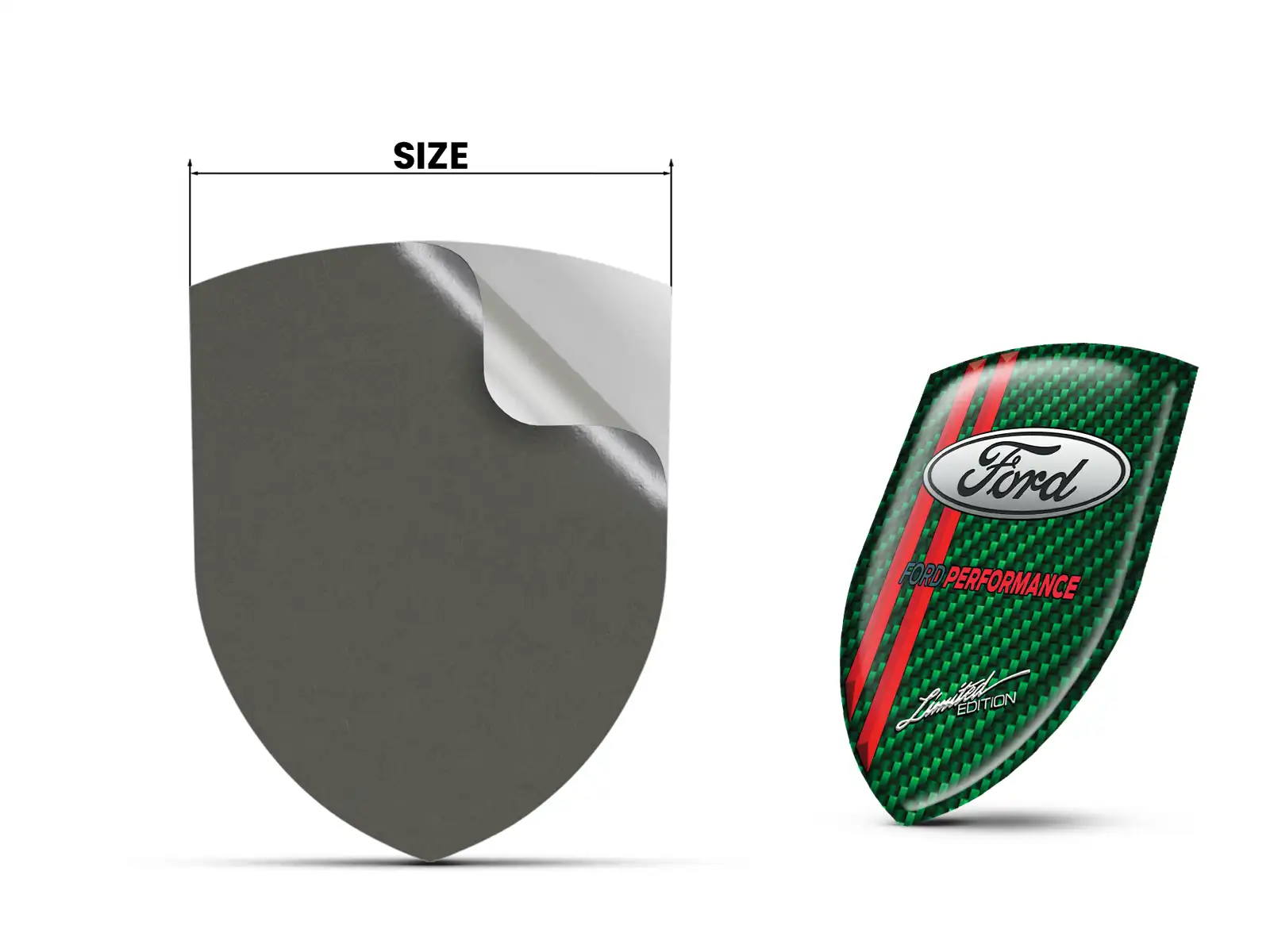Ford Stickers Silicone Auto Pro Max Durable Design Stylé